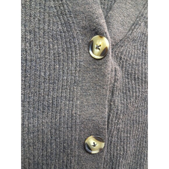 Quince Dark Brown Women's Cardigan Sweater - Picture 4 of 8